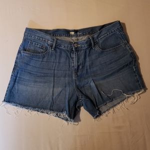 Old navy soft denim shorts (sz 14)